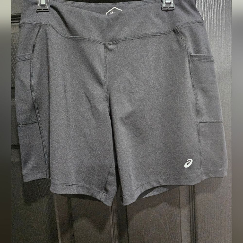 ASICS Women's Charcoal Athletic Shorts